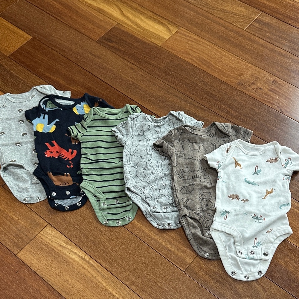 Assorted Colorful Kids One Pieces Set